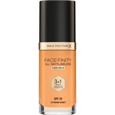 Afbeelding van Max Factor Facefinity All Day Flawless 3 in 1 Foundation W78 Warm Beige 30 ml