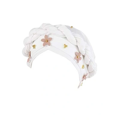 Afbeelding van Ulalaza Vrouwen Stretchy Tulband Chemo Kanker Cap Twisted Braid Haar Cover Moslim Wrap Hoofddeksels, stijl2 3, One size