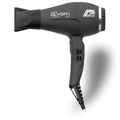 Afbeelding van Parlux Föhn Alyon Zwart Haibu by Kapperskorting.com