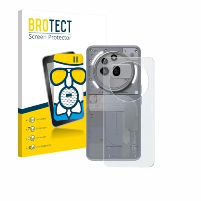 Afbeelding van BROTECT Screenprotector voor Nothing Phone (3a) Pro (Achterkant) Folie Beschermfolie Beschermglas matte
