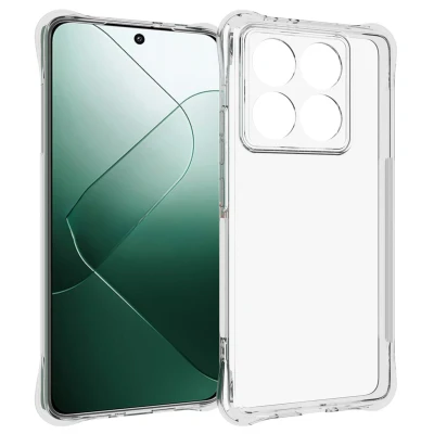 Afbeelding van Xiaomi 14T Hoesje Siliconen en TPU (zacht) imoshion Backcover/Softcase Transparant Telefoonhoesje