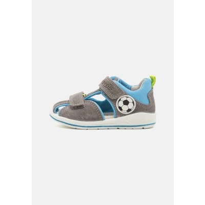 Afbeelding van Superfit Boomerang Sandalen voor kinderen, Maat: 25, Grau/hellblau Veloursleer