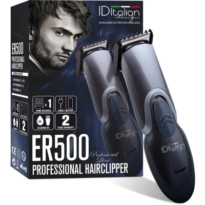 Afbeelding van Italian Design Electrical Items HAIR Clipper ER 1910 Elektrisch scheerapparaat, Heren, Maat: One Size, Grey