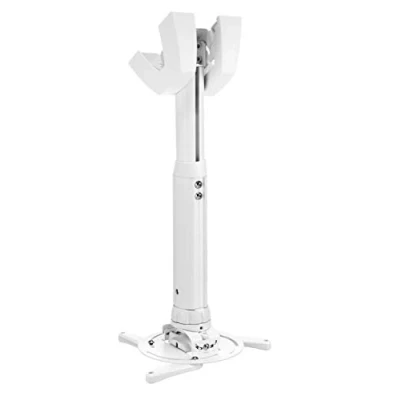 Afbeelding van VOGEL&#039;S PPC 1540 universele beamer plafondbeugel Afstand tot plafond: 400 550 mm Reikwijdte diameter van 30 337 (1,2 13,2 inch) Kantelbaar (15) en draaibaar (360) Wit