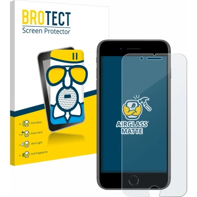 Afbeelding van BROTECT Antireflecterende Glas Screen Protector Mat voor Apple iPhone 8 Plus Schermbeschermer [Beschermglas Folie niet Gehard Glas]