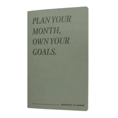 Afbeelding van Kokonote Undated Planner Matcha Latte Monthly With 24 Months &amp; Notes University Essentials, Work From Home Diary, Perpetual Calendar Book