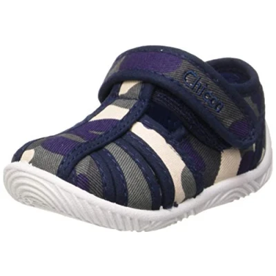Afbeelding van Chicco, Slipper Met Klittenband, Uniseks Kinderen En Tieners, Veelkleurig, 20 EU, Design in Italië