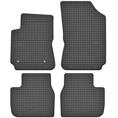 Afbeelding van Rubberen matten rubber vloermatten set voor Citroen C4 Cactus (vanaf 2014) perfecte pasvorm