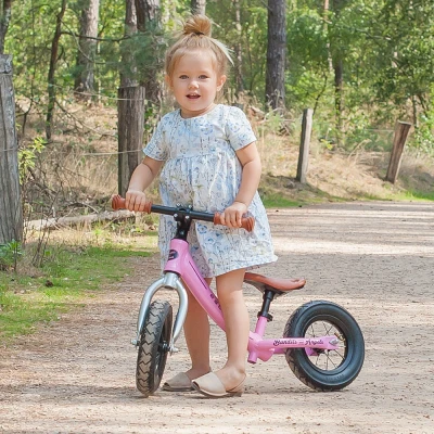 Afbeelding van Bandits &amp; Angels loopfiets Escape Pink 2 jaar meisjes metaal roze