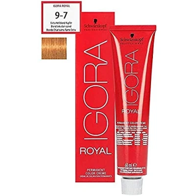 Afbeelding van Schwarzkopf Igora Royal 9 7 Extra lichtblond koper, 79 g