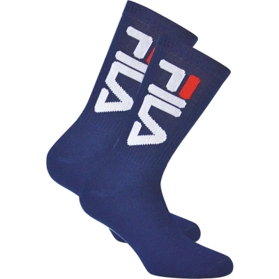 Afbeelding van Fila 2 PAAR Sokken, Dames, Maat: 35 38, Blau