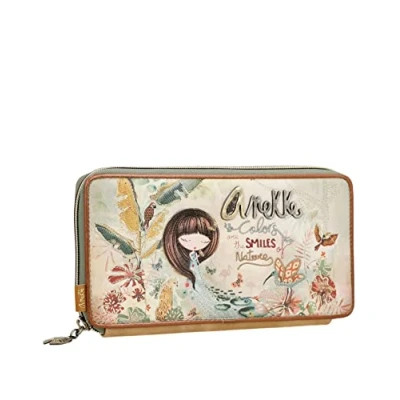 Afbeelding van Anekke Portemonnee Amazonia Passport Wallet Multicolor Veelkleurig