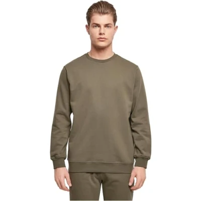 Afbeelding van Basic Crewneck Sweater met ronde hals Olive M