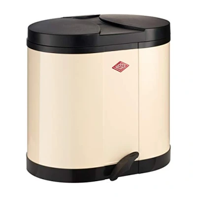 Afbeelding van Wesco Double Bin 170 Amandel 30L