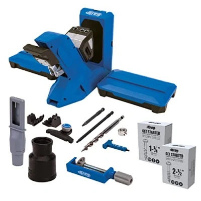 Afbeelding van Kreg Tool KPHJ720PRO Pocket Hole Jig 720 PRO Duurzame Eenvoudig klemmen en afstellen Inclusief Schroeven voor Materialen 1/2&quot; tot 1 dik