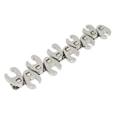 Afbeelding van Siegen S0845 10st 3/8&quot;Sq Drive Flare Nut Crow&#039;s Voet Spanner Set Metrisch