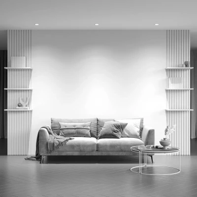 Afbeelding van Maytoni Yin LED inbouwarmatuur, IP20, 3000K, triac, wit