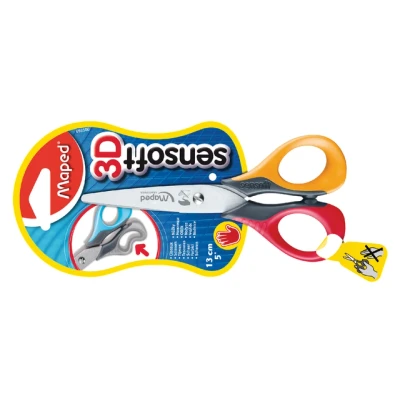 Afbeelding van Schaar Maped Sensoft 16cm links assorti