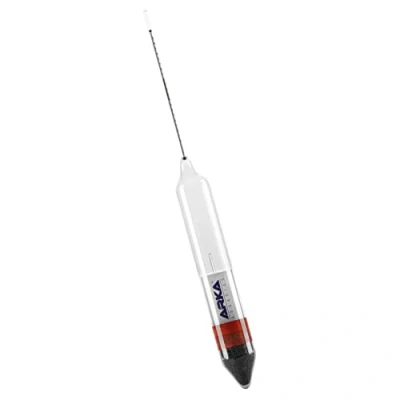 Afbeelding van ARKA Aquatics Aräometer dichtheidsmeter incl. thermometer voor elk zeewater aquarium, veilig en eenvoudig te gebruiken, ook geschikt laboratoriumgebruik, eenheidsmaat