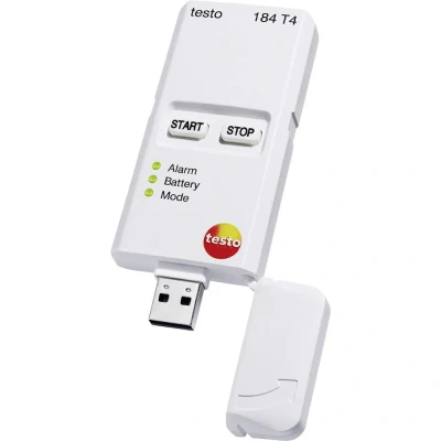 Afbeelding van testo 0572 1844 184 T4 Temperatuur datalogger Te meten grootheid 80 tot +70 C