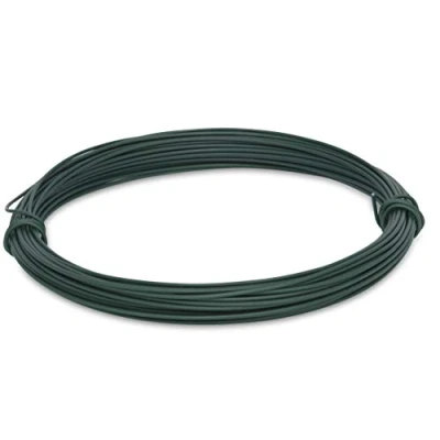 Afbeelding van Windhager Tuindraad, bloemdraad, binddraad, plantendraad, knutseldraad, verzinkt en ommanteld, groen, 20 m x 2 mm, 06238