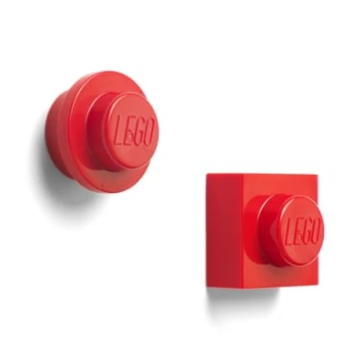 Afbeelding van Magneet Lego Iconic Rood (2 Delig)