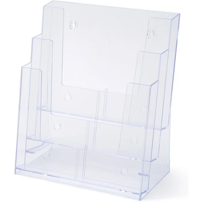 Afbeelding van Scritto® Folderhouder Counter/Wandmontage 3x A4 Portrait 3DA4P