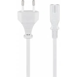 Afbeelding van Apple Mac Mini stroomkabel in het wit (of voor AirPort en TV)