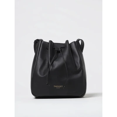 Afbeelding van Bucket Bag Drawstring Closure Wo Black Crossbody Bags