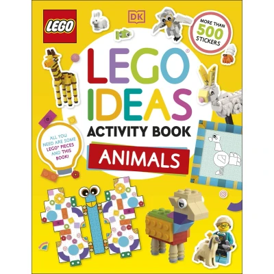 Afbeelding van LEGO Ideas Activity Book Animals: Packed With Building and Sticker Activities Fun Facts. 400 Stickers!