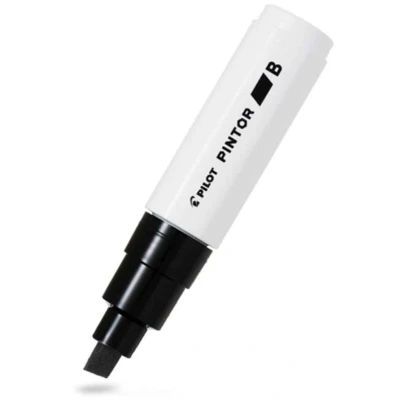 Afbeelding van 6x Pilot Pintor marker, brede punt, neonrood