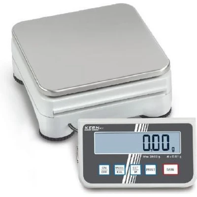 Afbeelding van Kern PCD 10K0.1 Precisie weegschaal Weegbereik (max.) 10 kg Resolutie 0.1 g werkt op het lichtnet, batterijen, een accu Zilver