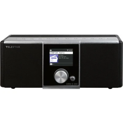 Afbeelding van Telestar DIRA S 20C Internetradio Internet, SAT AUX, Bluetooth, Internetradio, USB, WiFi, DVB C radio Acculaadfunctie,