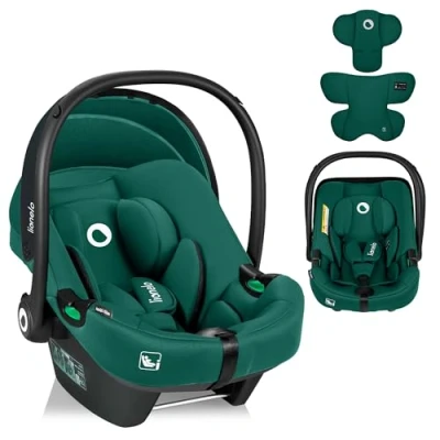 Afbeelding van Lionelo Astrid autostoel i Size 40 87 cm, ADAC 5 crashtestscore, lichtgewicht 4 kg, SideProtect, Memory Foam, 3 puntsgordel, zonnescherm, Isofix compatibel, geschikt voor kinderwagens