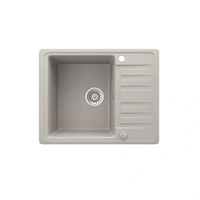 Afbeelding van Bergström Spoelbak, Beige, 58 x 46 cm met droogplaats