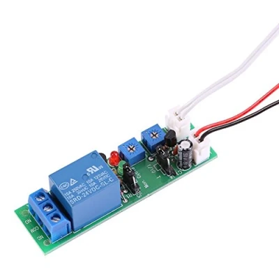 Afbeelding van DC 5V 12V 24V Cyclustimermodule Instelbaar relais Aan/Uit vertragingstimer (DC24V, 0 15 minuten)
