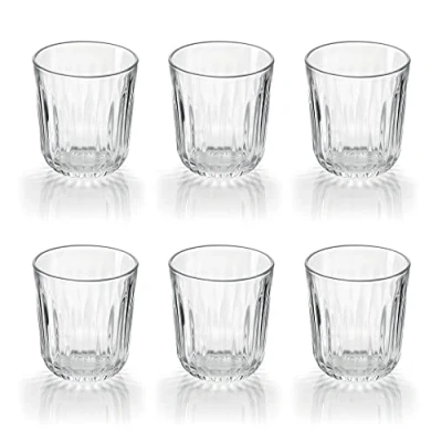 Afbeelding van Guzzini Gocce, Set 6 Everyday glazen bekers Helder, Ø 8,5 x h9 cm 08150000