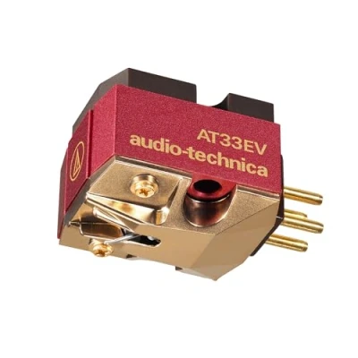 Afbeelding van Audio Technica AT 33EV dual moving coil cartridge, naakte elliptische stylus