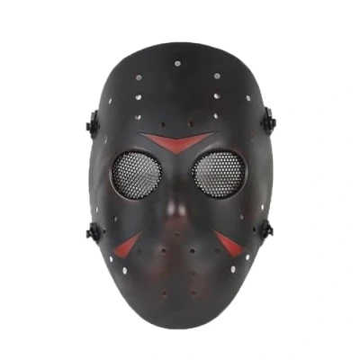 Afbeelding van Tactisch CS Games Airsoft paintball bescherming metaal mesh masker volledig gezicht beschermend voor cosplay kostuum party Halloween