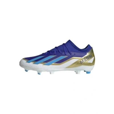 Afbeelding van adidas Performance X Crazyfast League FG Messi Unisex Voetbalschoenen met kunststof noppen voor kinderen, Maat: 38 2/3 Kunststof/ textiel