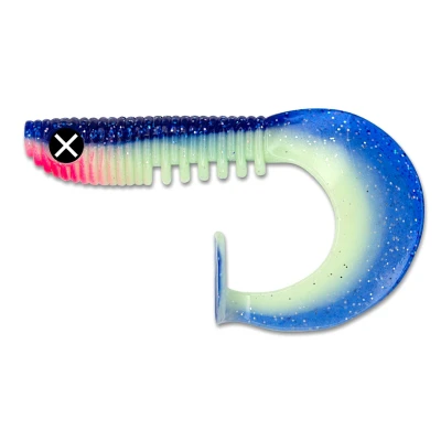 Afbeelding van Monkey Lures Curly Lui Shad Big L Spezial 7.5cm (6 stuks)