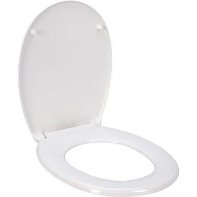 Afbeelding van Bathroom Solutions Toiletbril duroplast Wit Softclose
