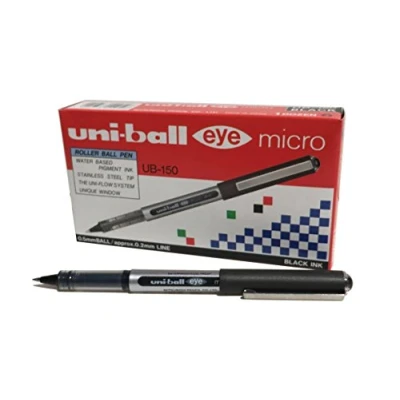 Afbeelding van Rollerpen Uni ball Eye micro 150N zwart