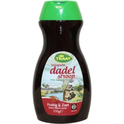 Afbeelding van De Traay Dadelstroop Fruitig &amp; Zoet EKO 350ML