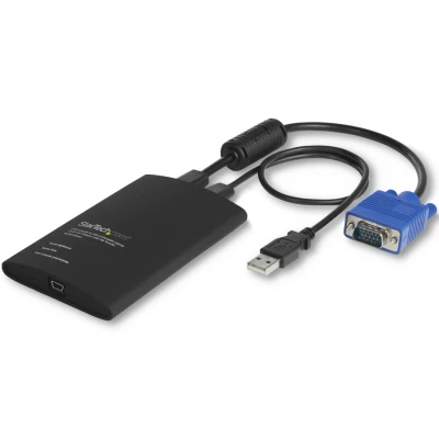 Afbeelding van StarTech.com KVM console naar laptop USB 2.0 draagbare Crash kaartadapater met bestandsoverdracht &amp;