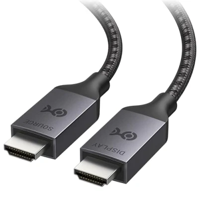 Afbeelding van Cable Matters Certified Active Ultra High Speed HDMI Kabel (HDMI glasvezelkabel 8K, 2.1 Kabel) 10m Ondersteunt 8K 60Hz, 4K 120Hz en HDR Ontworpen voor Xbox, Compatibel met PS5, Apple TV