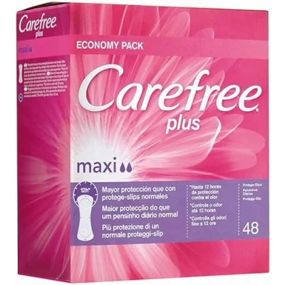 Afbeelding van Inlegkruisjes Carefree Plus Large (48 uds)