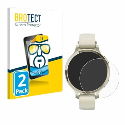 Afbeelding van BROTECT (2 Stuks) Schermbeschermer voor Garmin Lily 2 Active Screen Protector Transparant