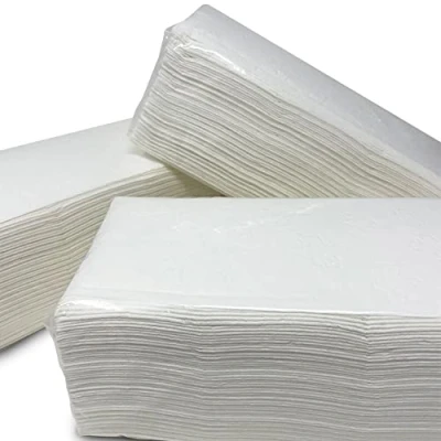 Afbeelding van Tissue Zig Zag papieren handdoeken, gelamineerd, dubbellaags, 1800 stuks