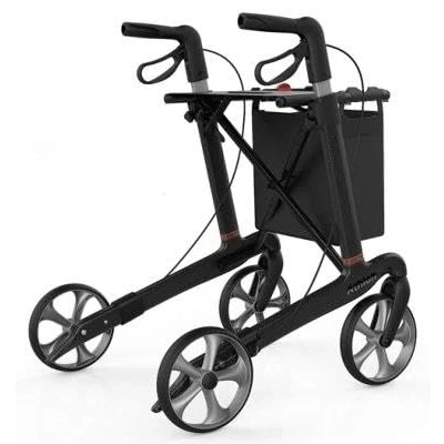 Afbeelding van Athlon Carbon Rollator Zwart Standaard banden
